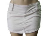 Short-Saia Branco Consciência Jeans Tm.36 Cód.0847