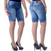 Bermuda Jeans Levanta Bumbum Sawary Tm40 Cód.0835