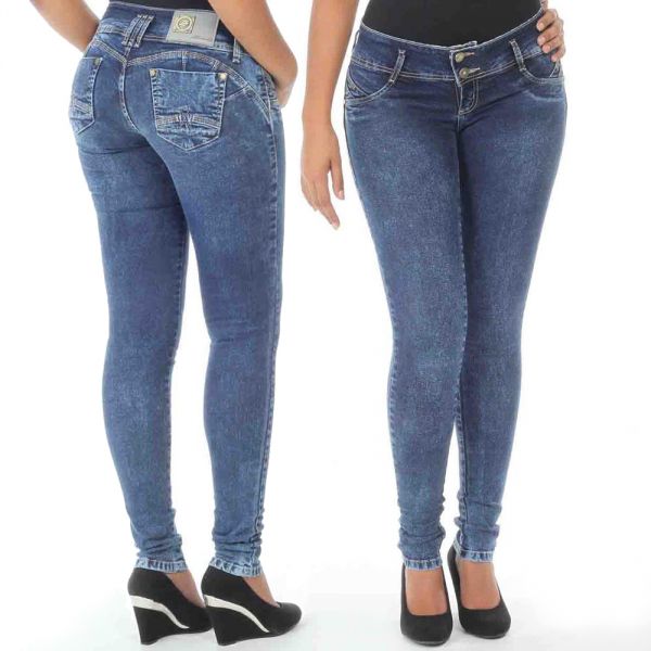 Calça Jeans Legging Sawary Modela Bumbum (bojos) Tm.42