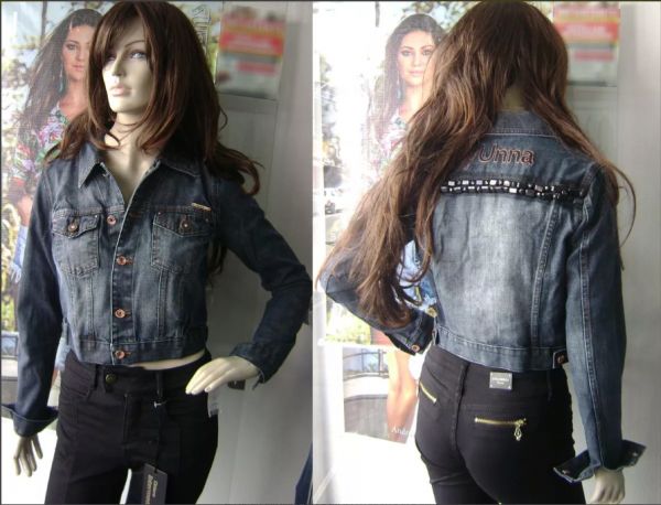 Jaquetinha Jeans By Unna Tm.P Cód.0901